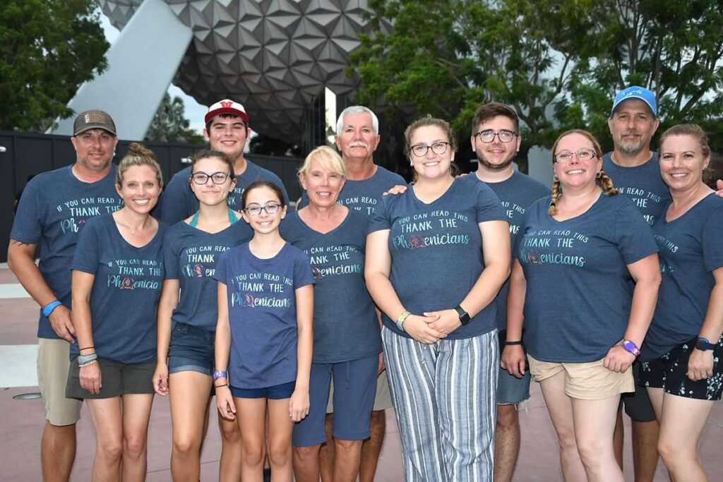 Theresa & Family at Disney